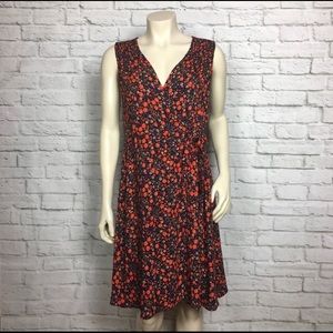 NWT wrap tie dress
